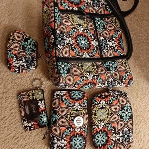 Vera Bradley Small Trimmed Tote